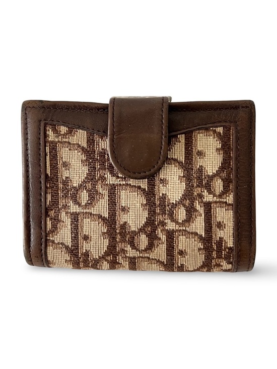 Dior Handbags - Vintage 70s Christian Dior Diorissimo oblique monogram wallet Leather canvas